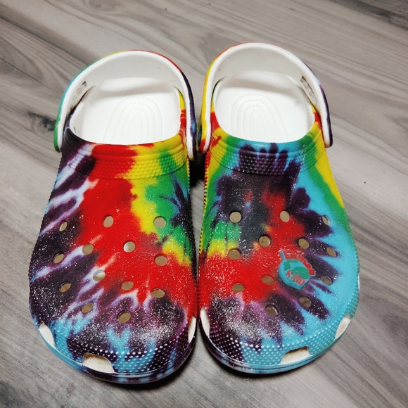 Crocs Tye Dye Size 8 - Picture 2 of 5